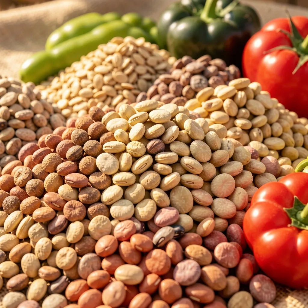 Legumbres y potencia vegetal
